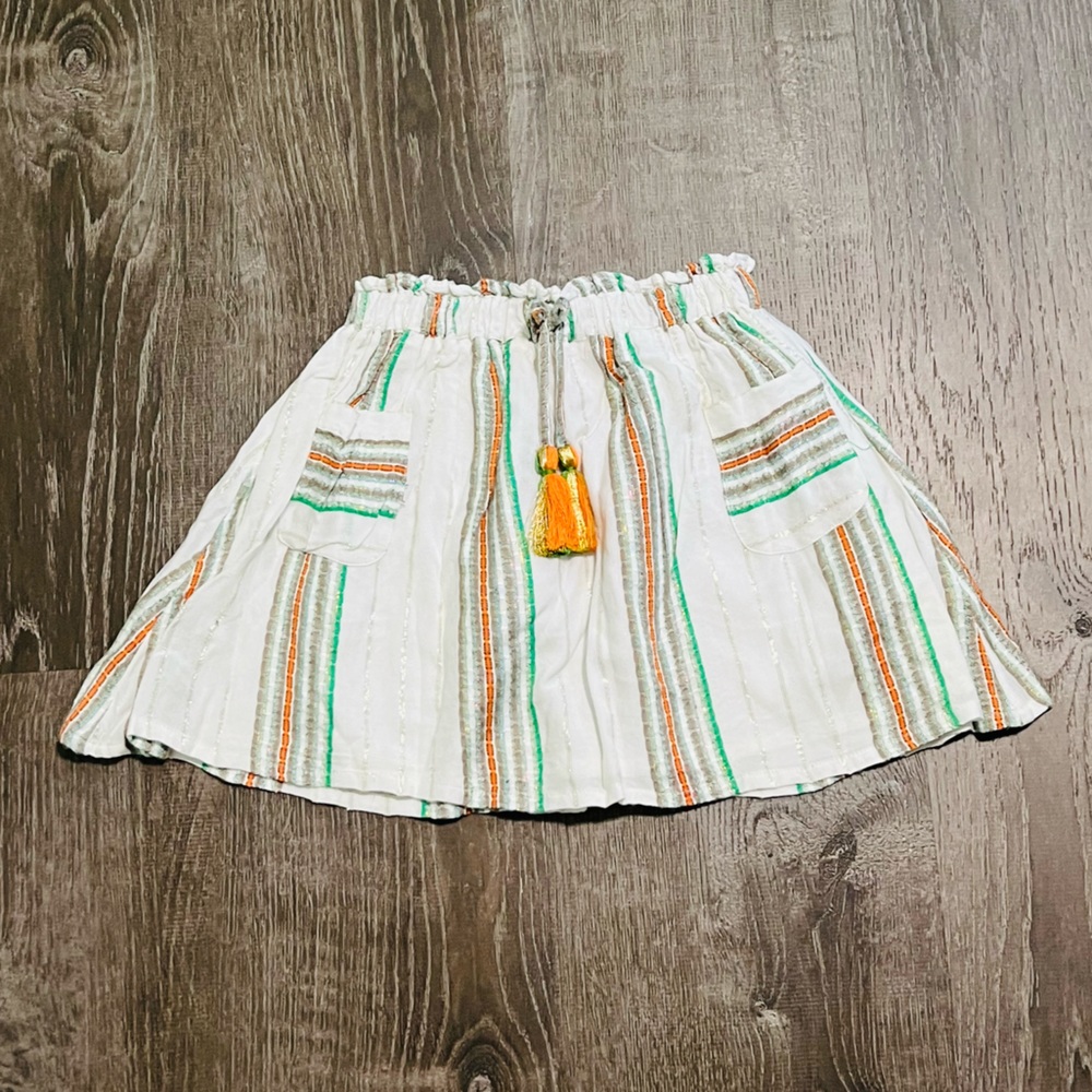 DERHY KIDS***White Summer Skirt***Size 6/8 $78